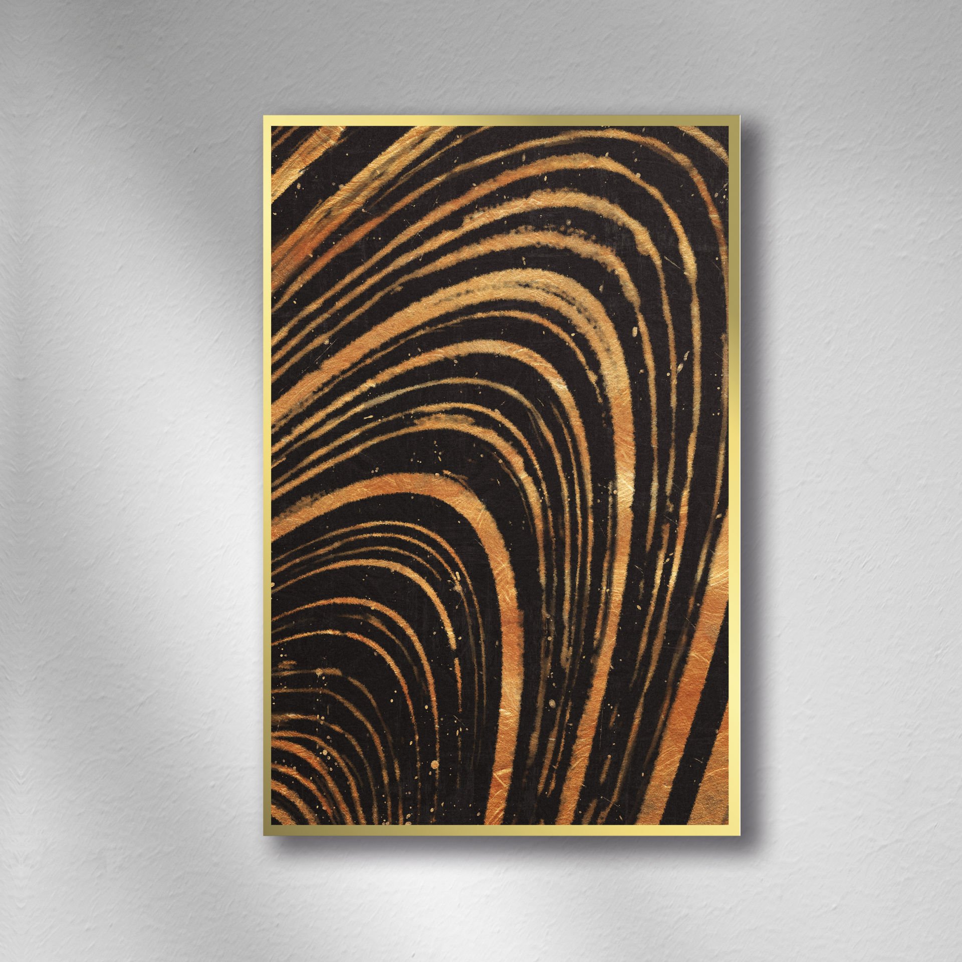 Soyut Altın Sanat Tablo