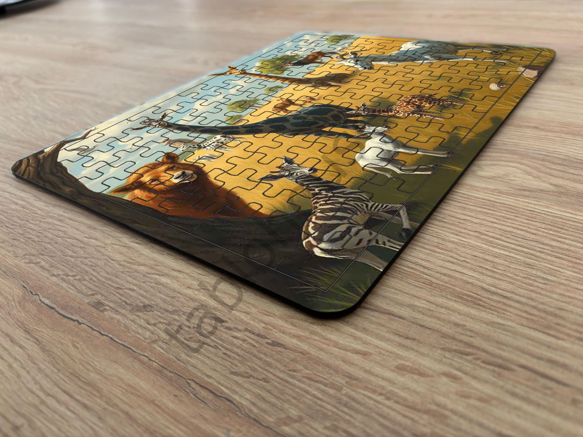 Çocuk Ahşap Puzzle mobilya