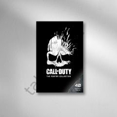 Call of Duty Retro Ahşap Poster