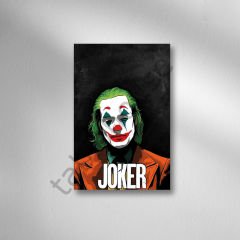 Joker Retro Ahşap Poster