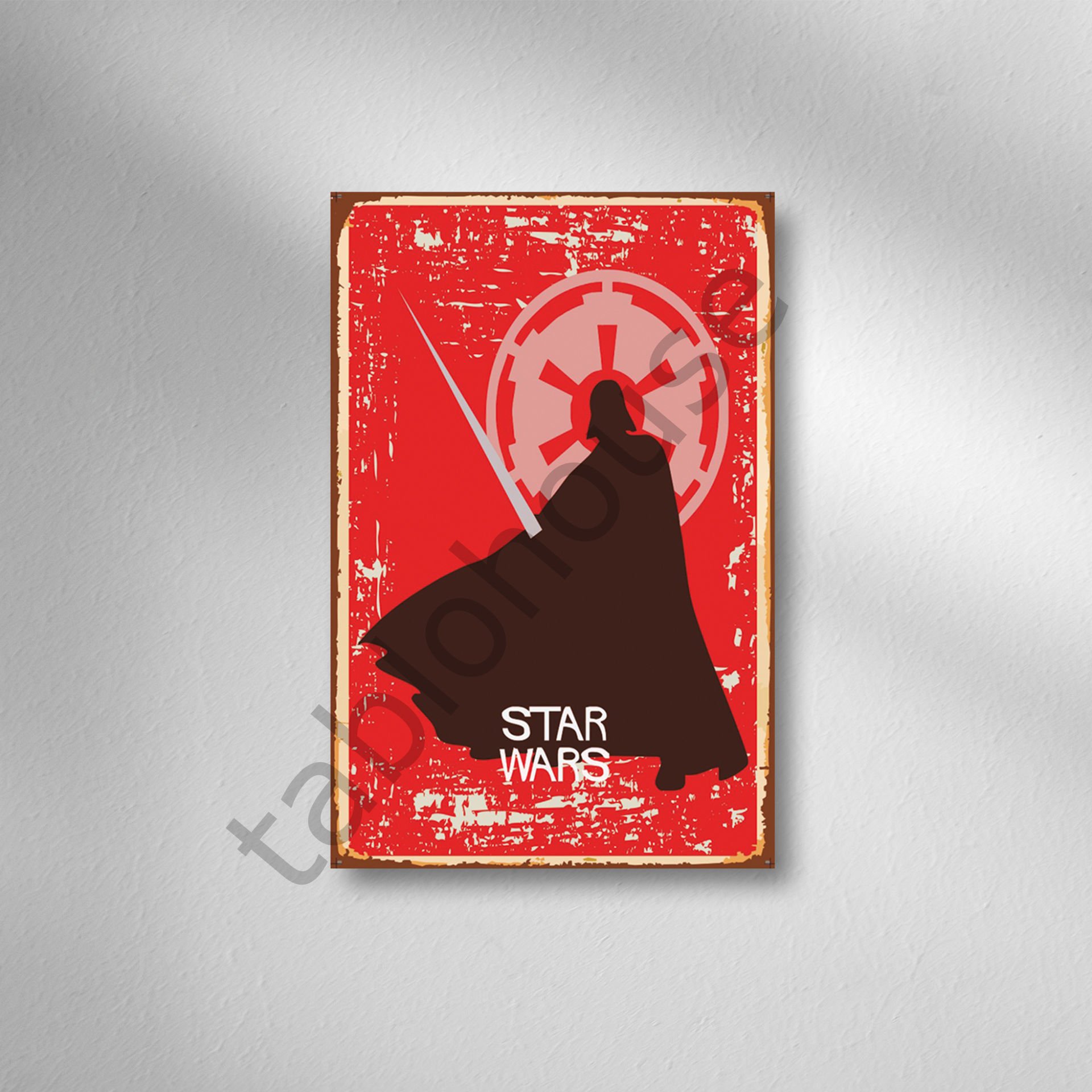 Star Wars Ahşap Poster