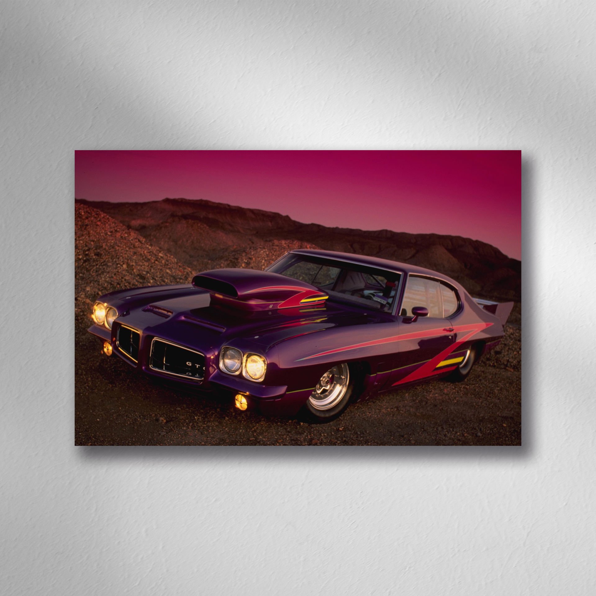 Pontiac Lemans Retro Araba Tablo