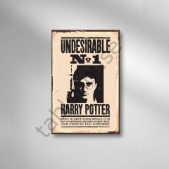 Harry Potter Retro Ahşap Poster