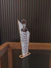 Öğretmenler Günü Ahşap Plaket