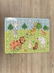 Çocuk Ahşap Puzzle mobilya