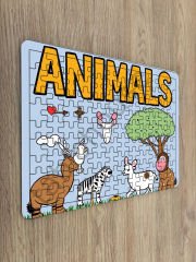 Çocuk Ahşap Puzzle mobilya