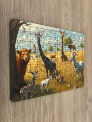 Çocuk Ahşap Puzzle mobilya