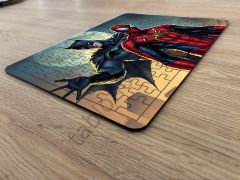 Spiderman Batman Çocuk Ahşap Puzzle mobilya