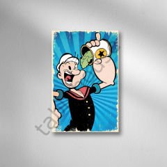 Temel Reis Retro Ahşap Poster