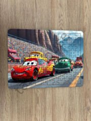 Şimşek Mcqueen Çocuk Ahşap Puzzle mobilya
