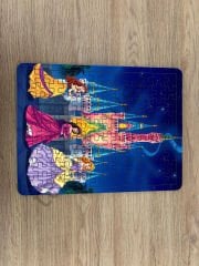 Prensesler Çocuk Ahşap Puzzle mobilya