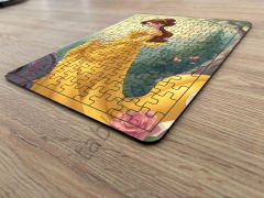 Prensesler Çocuk Ahşap Puzzle  mobilya