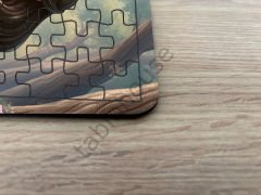 Prensesler Çocuk Ahşap Puzzle  mobilya