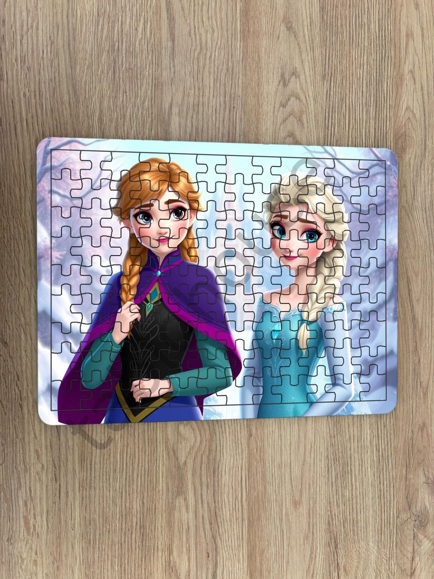 Elsa Çocuk Ahşap Puzzle  mobilya