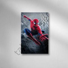 Spiderman Retro Ahşap Poster