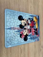 mickey mouse Çocuk Ahşap Puzzle  mobilya