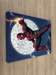 spıder man Çocuk Ahşap Puzzle  mobilya