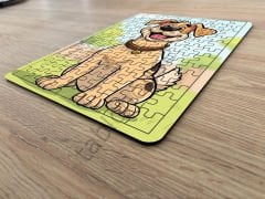 Köpek  Çocuk Ahşap Puzzle  mobilya