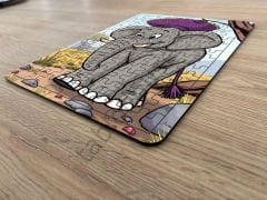 Hayvanlar  Çocuk Ahşap Puzzle  mobilya