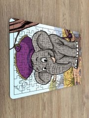 Hayvanlar  Çocuk Ahşap Puzzle  mobilya
