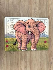 Hayvanlar  Çocuk Ahşap Puzzle  mobilya