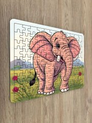 Hayvanlar  Çocuk Ahşap Puzzle  mobilya