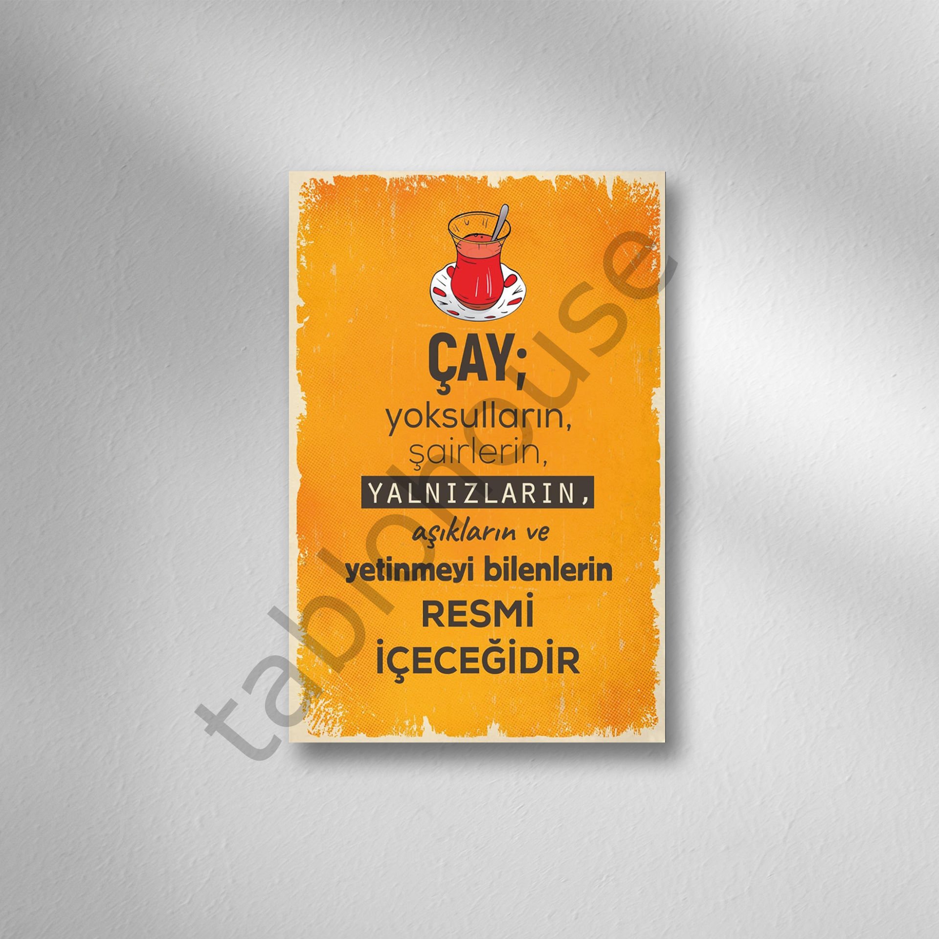 Retro  Ahşap Poster
