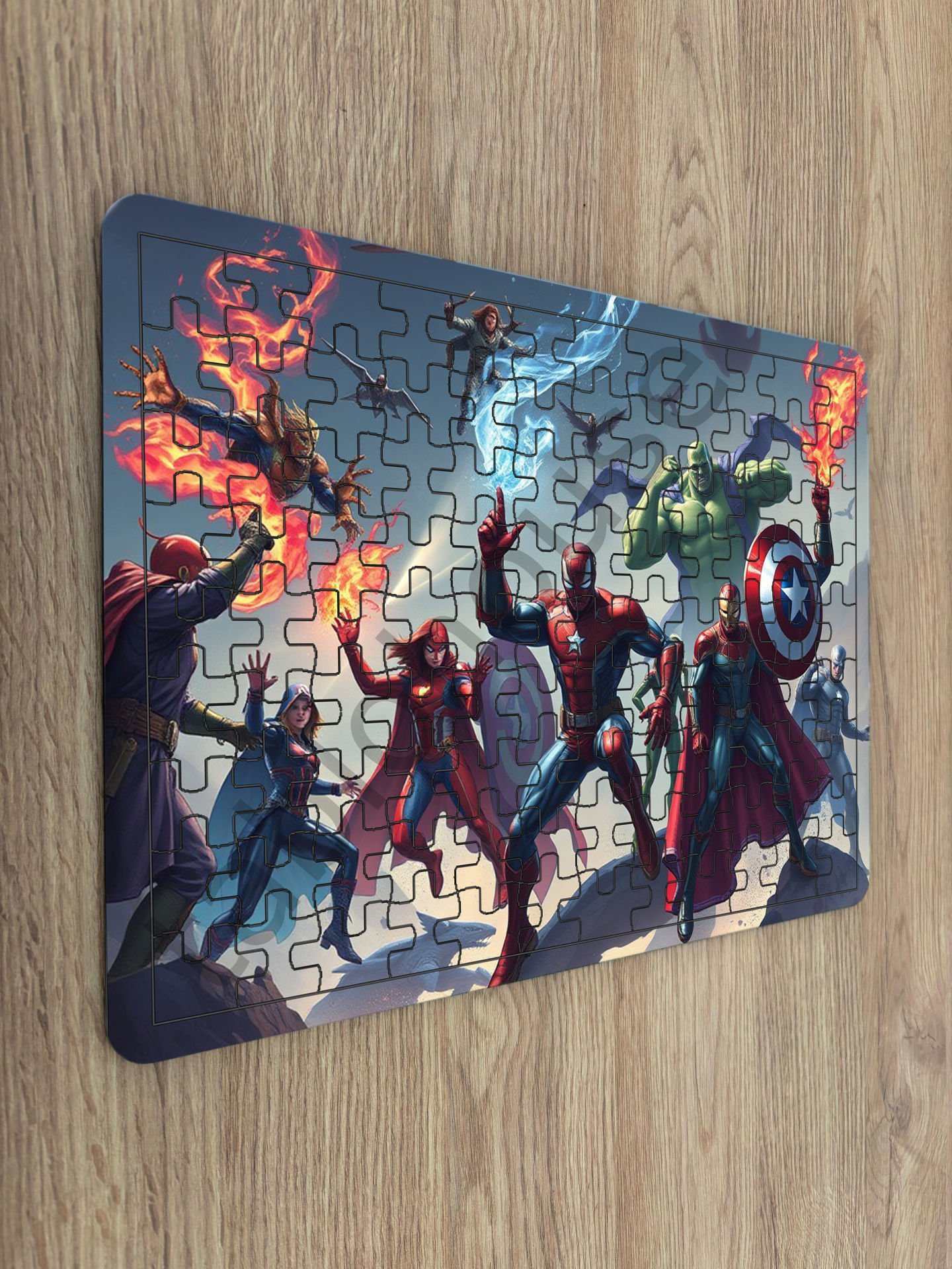Çocuk Ahşap Puzzle  mobilya