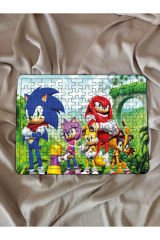 Kirpi Sonic Çocuk Ahşap Puzzle  mobilya