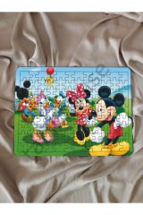 Mickey Mouse Çocuk Ahşap Puzzle  mobilya