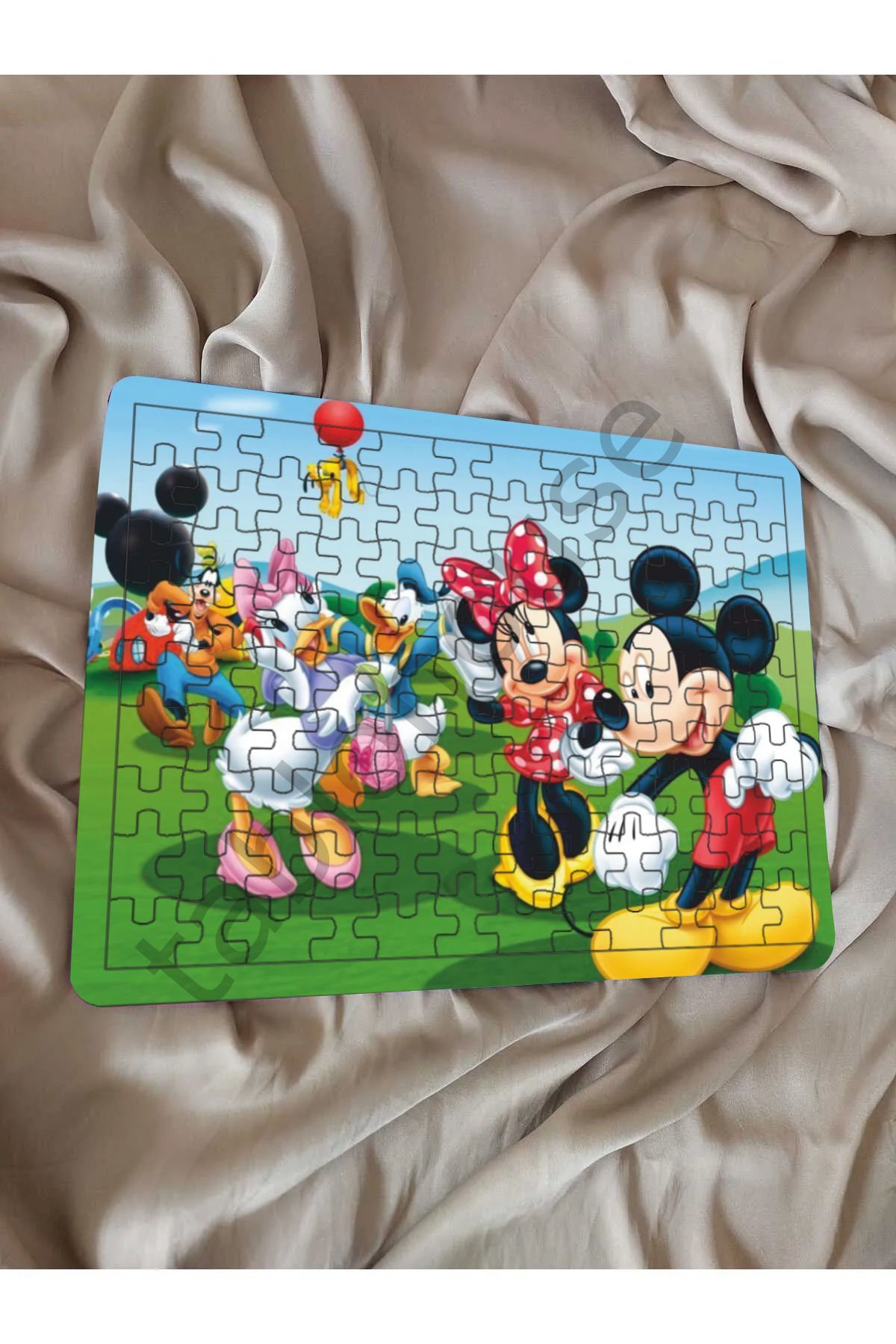 Mickey Mouse Çocuk Ahşap Puzzle  mobilya
