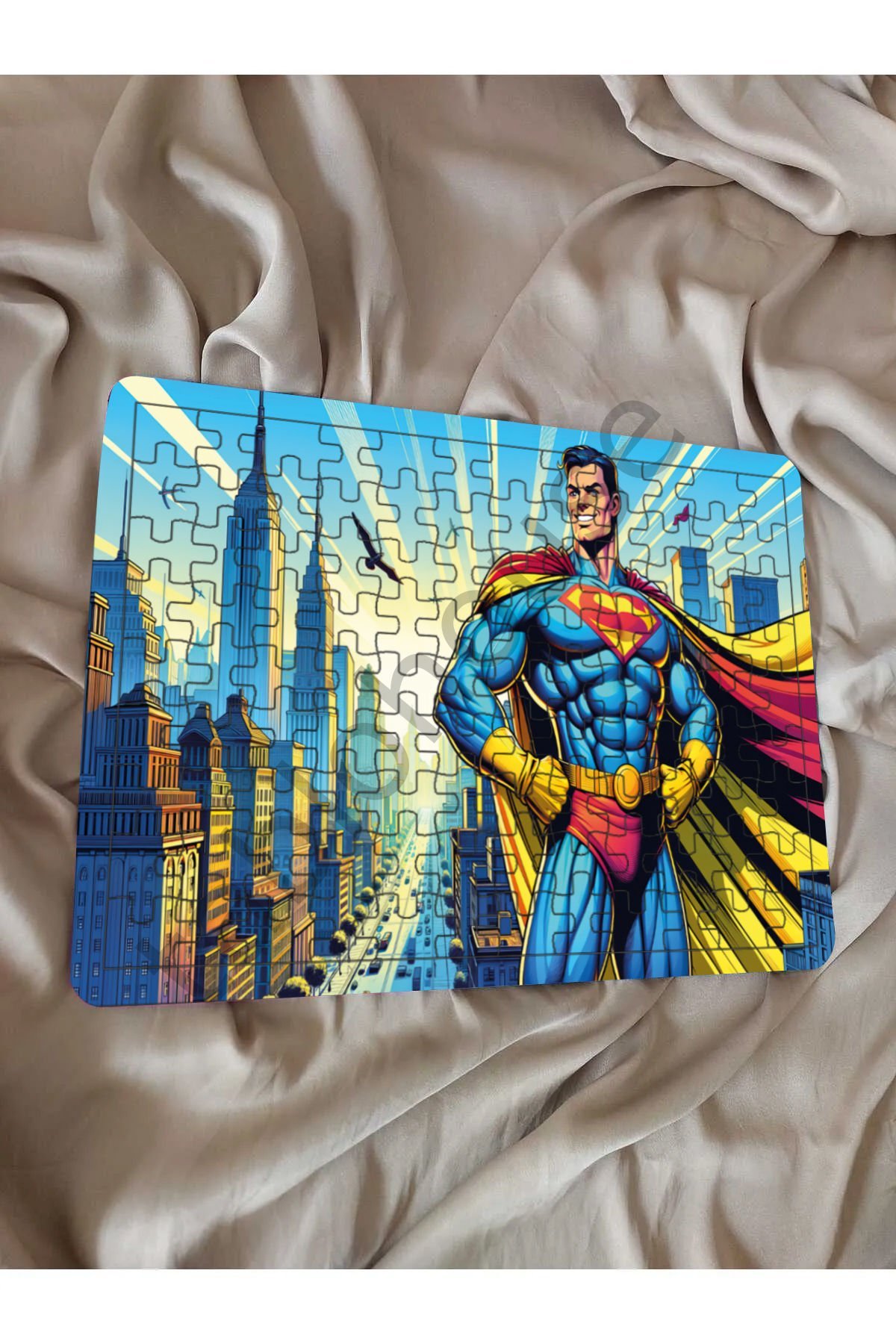 spıder man Çocuk Ahşap Puzzle  mobilya