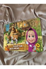 Maşa ile Koca Ayı Çocuk Ahşap Puzzle  mobilya