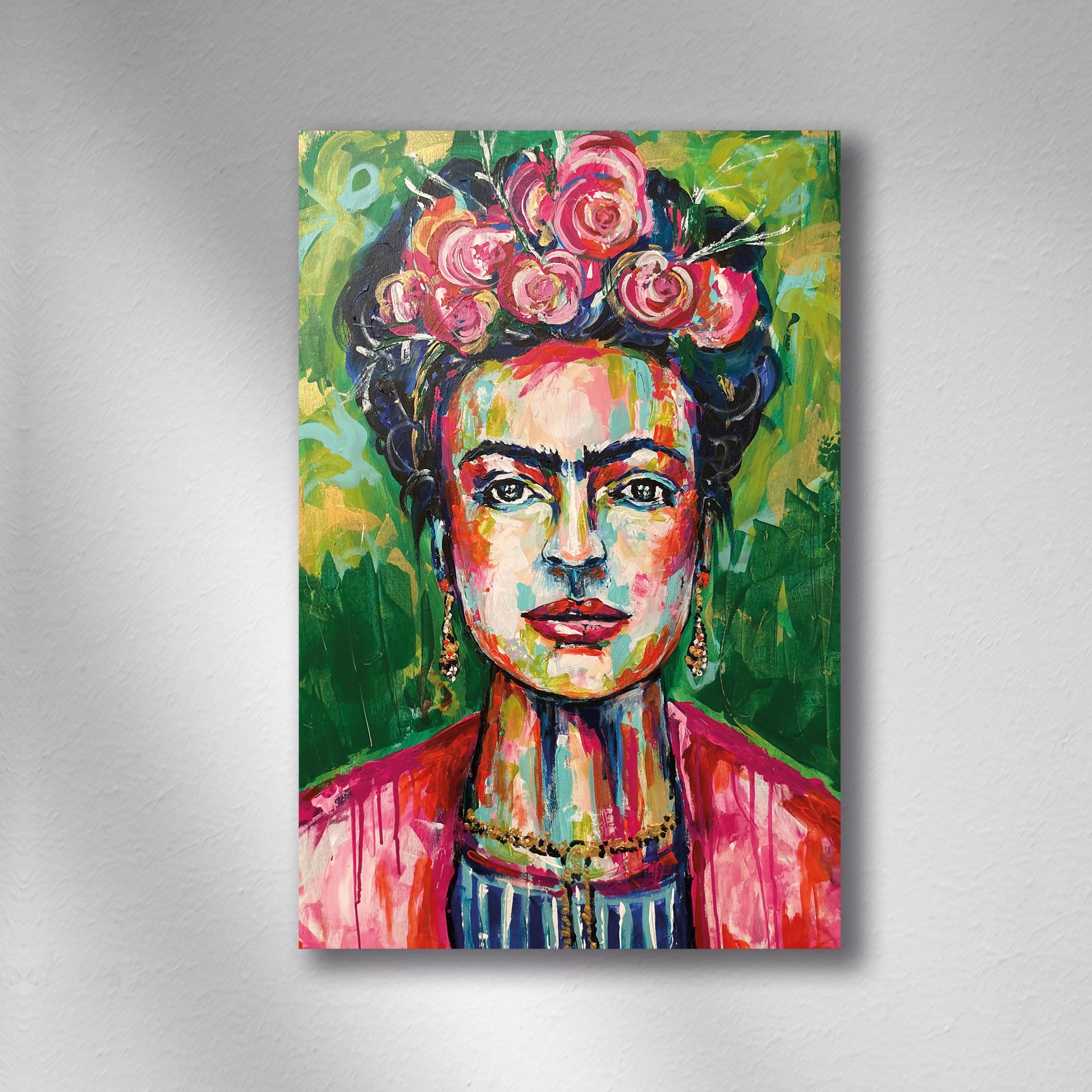 Frida Kahlo Yağlıboya Tablo