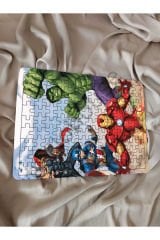 Marvel-avengers Çocuk Ahşap Puzzle  mobilya