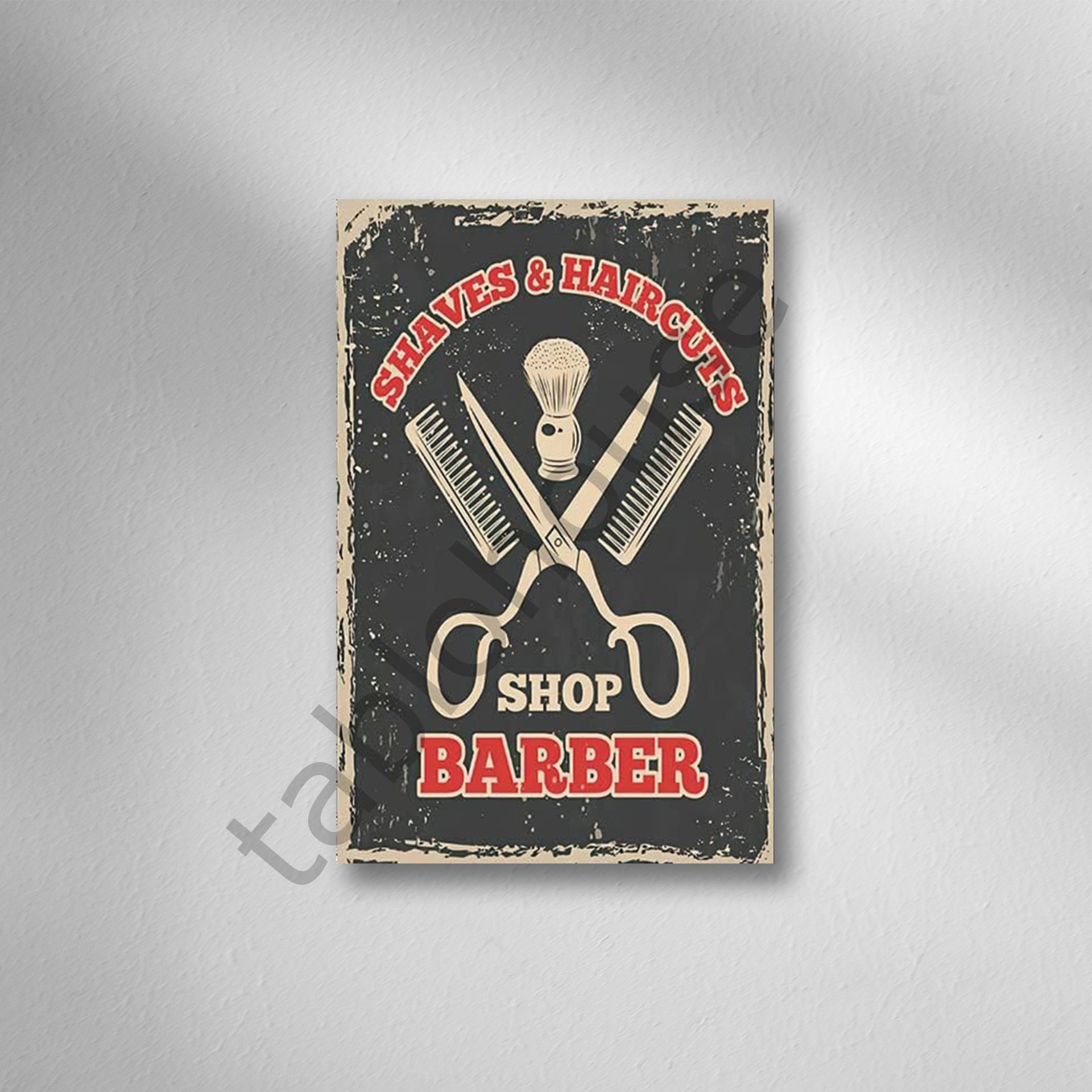 Retro  Ahşap Poster