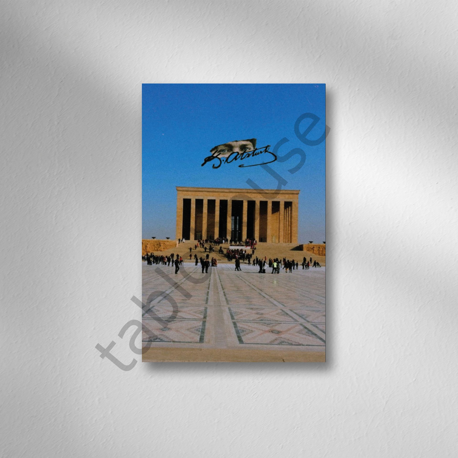 Anıtkabir Retro Ahşap Poster