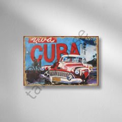 Retro Ahşap Poster