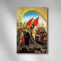 Fatih'in İstanbul'a Girişi Tablo