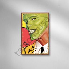 The Mask Retro  Ahşap Poster