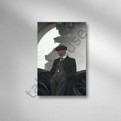 Tomas Shelby Retro Ahşap Poster