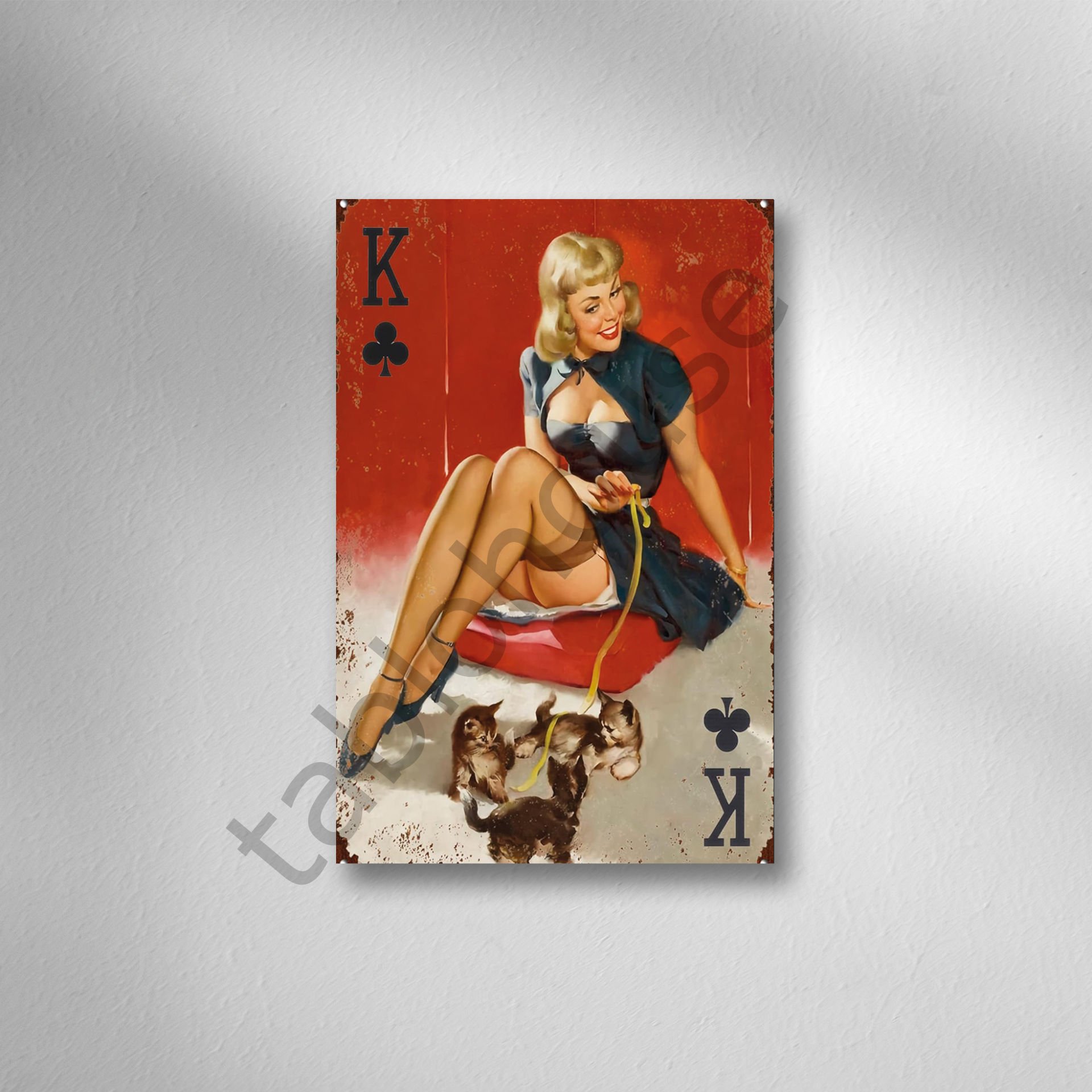 Retro  Ahşap Poster
