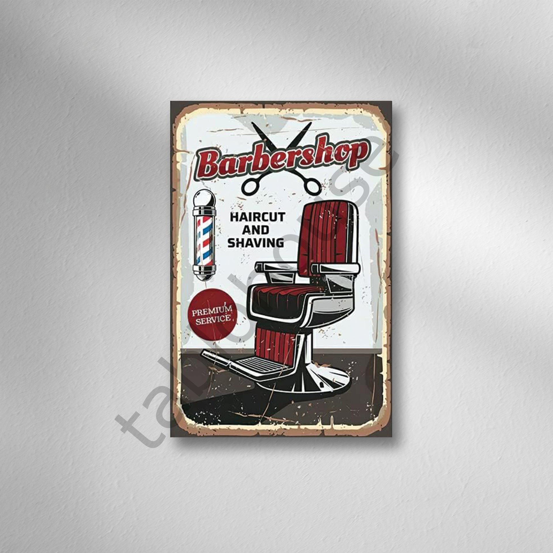 Retro  Ahşap Poster