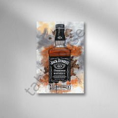 Jack Daniels Retro Ahşap Poster