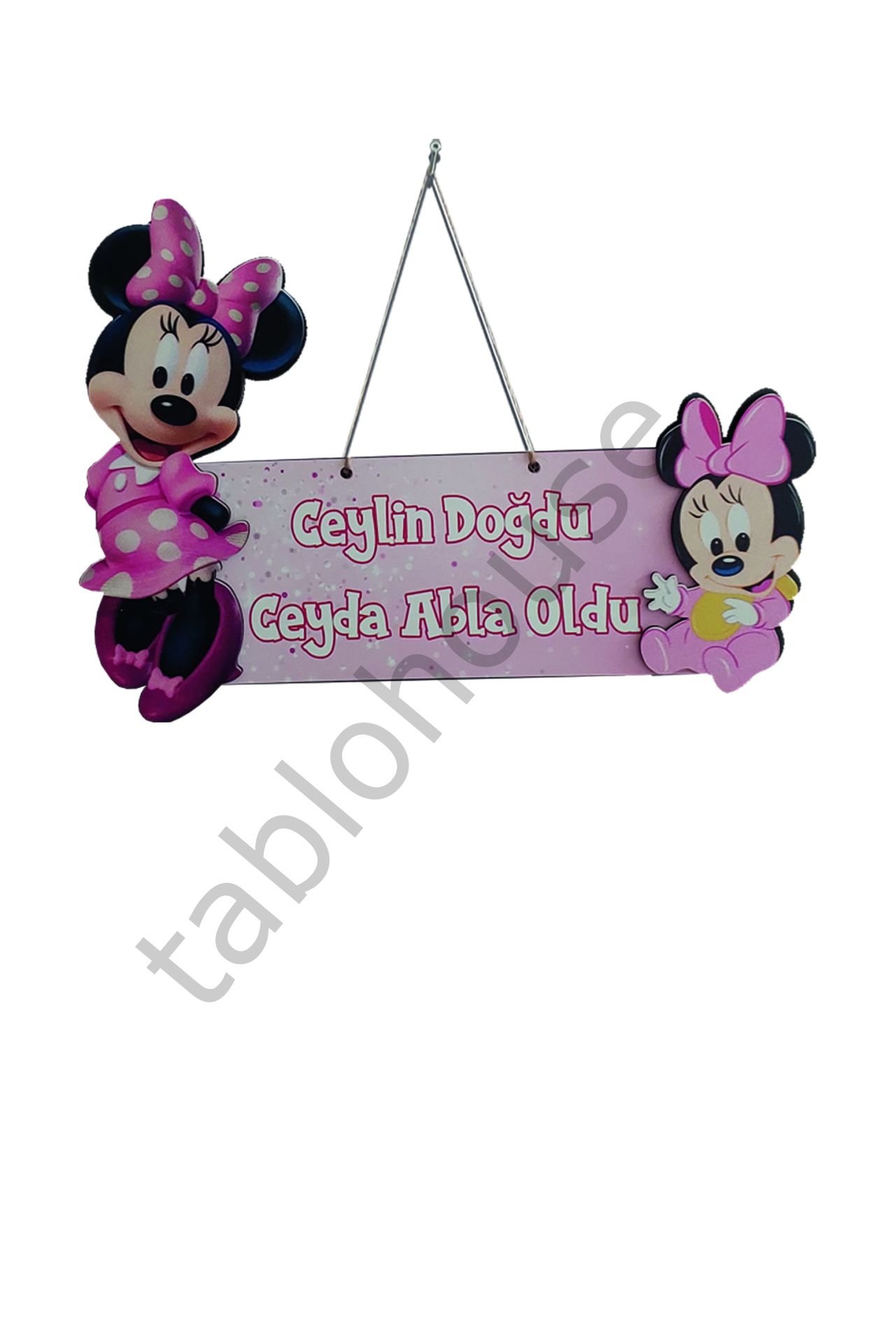 Çocuk ve Bebek Odası Kapı Süsü