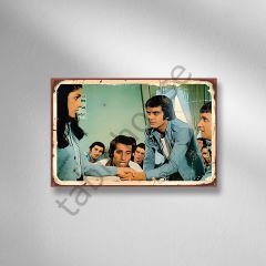 Yeşilçam Retro Ahşap Poster