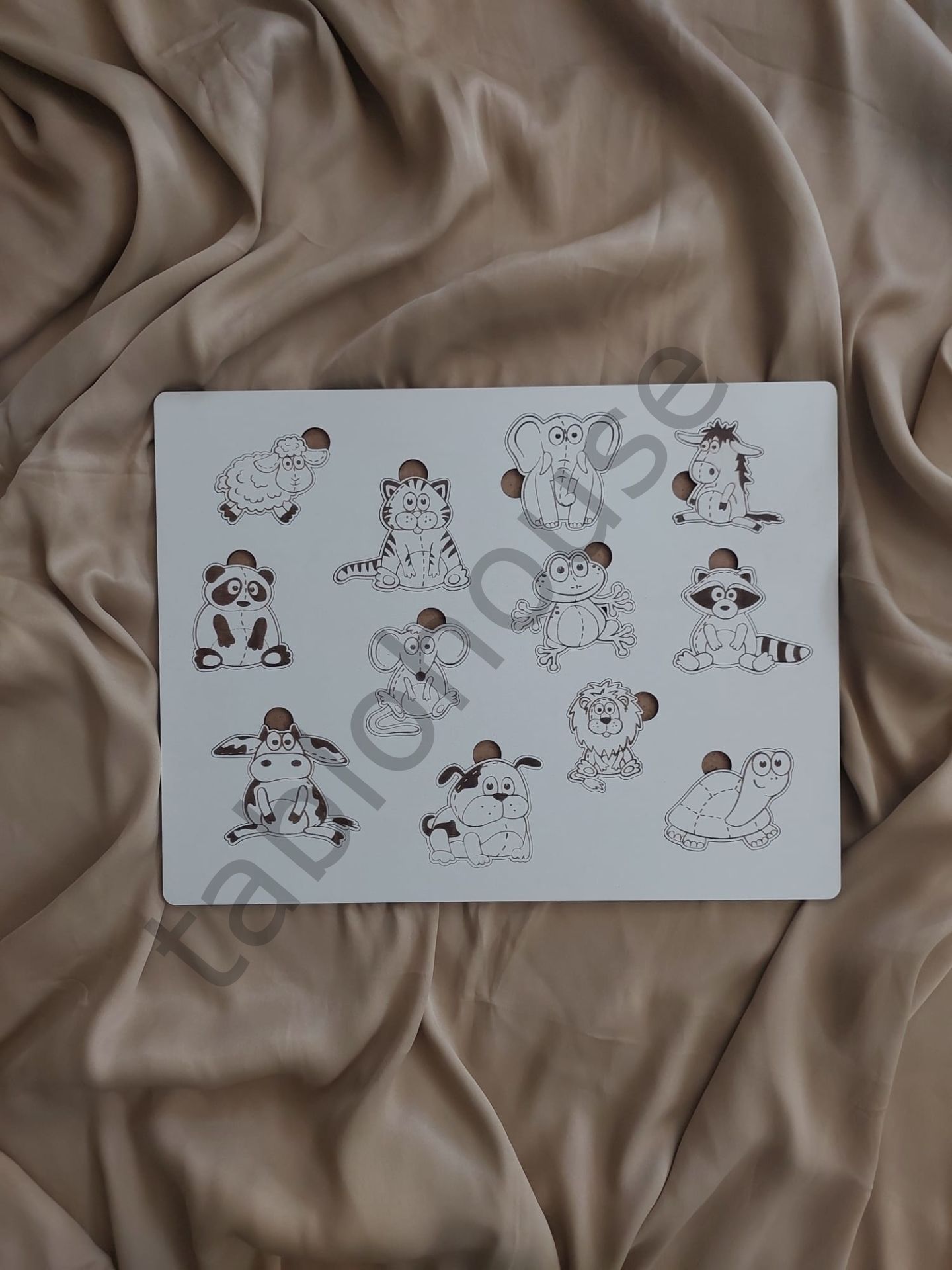 Ahşap Çocuk Puzzle