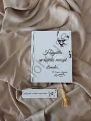 Ahşap  Kitap Kutusu (ayraç hediyeli)