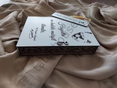 Ahşap  Kitap Kutusu (ayraç hediyeli)