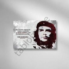 Che Guevara Retro Ahşap Poster
